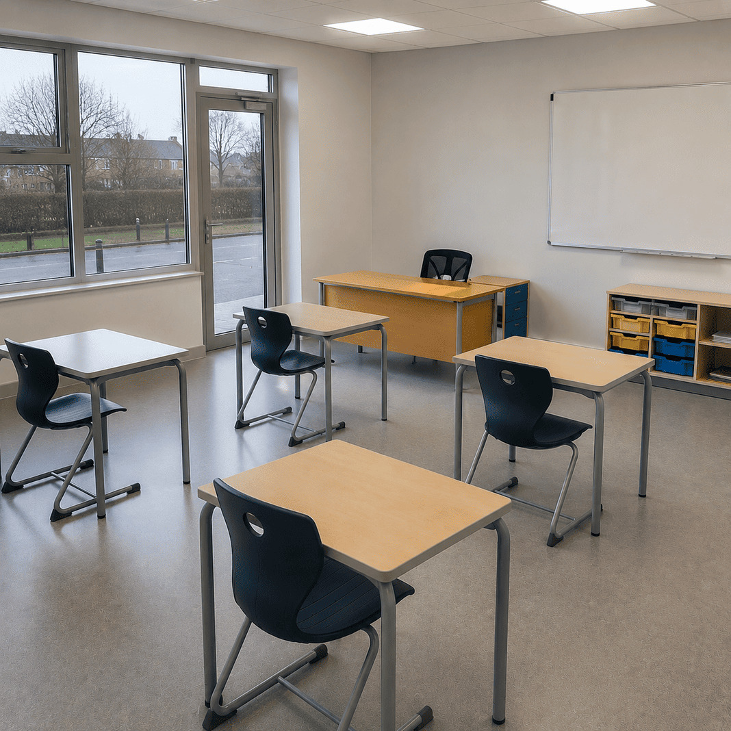 Commercial Cleaning  After Office Clean workplace – Sample Image