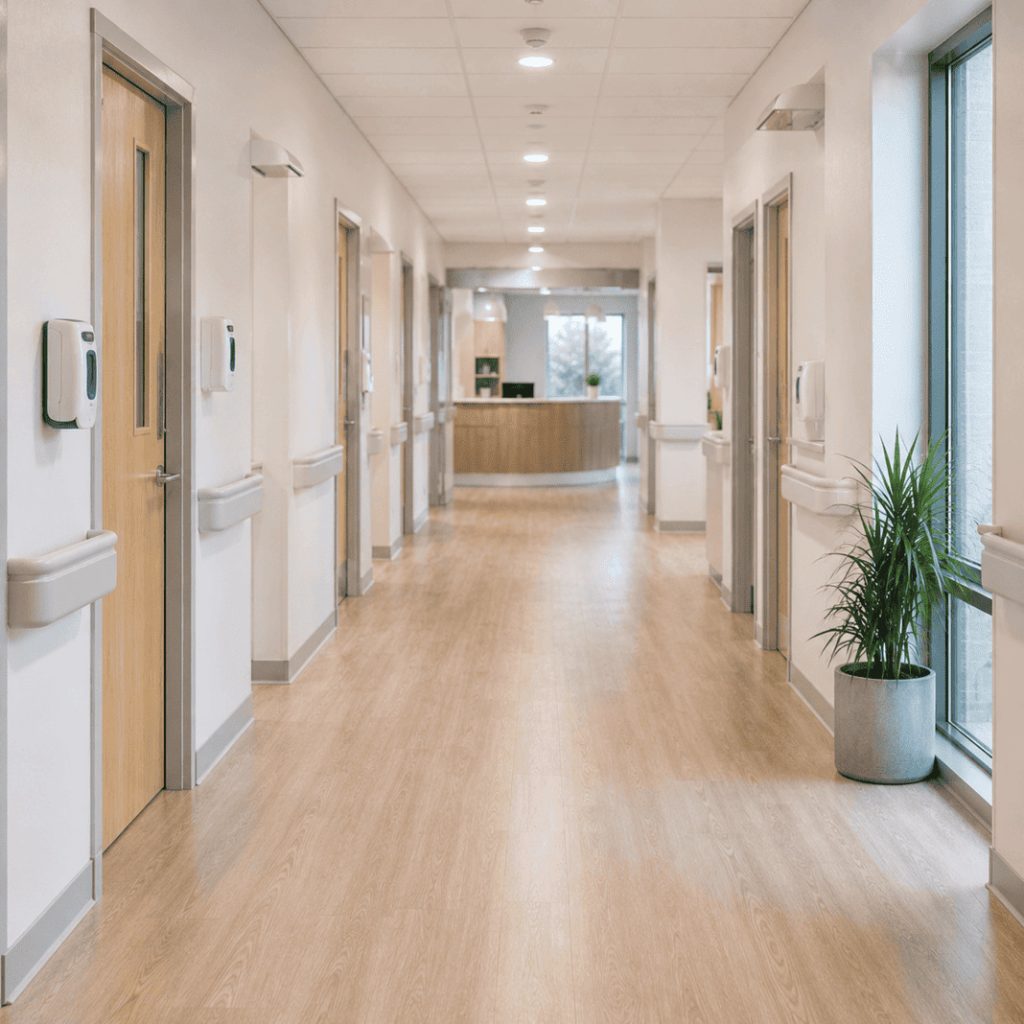After hospital clean - CQC Cleaning - Illustrative Image