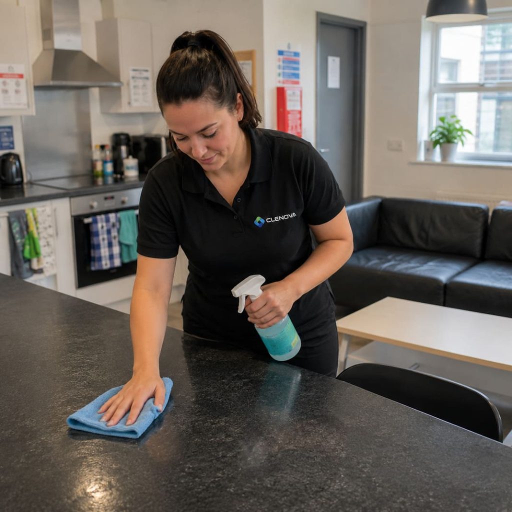 End of Tenancy Cleaning - communal area - Illustrative Image