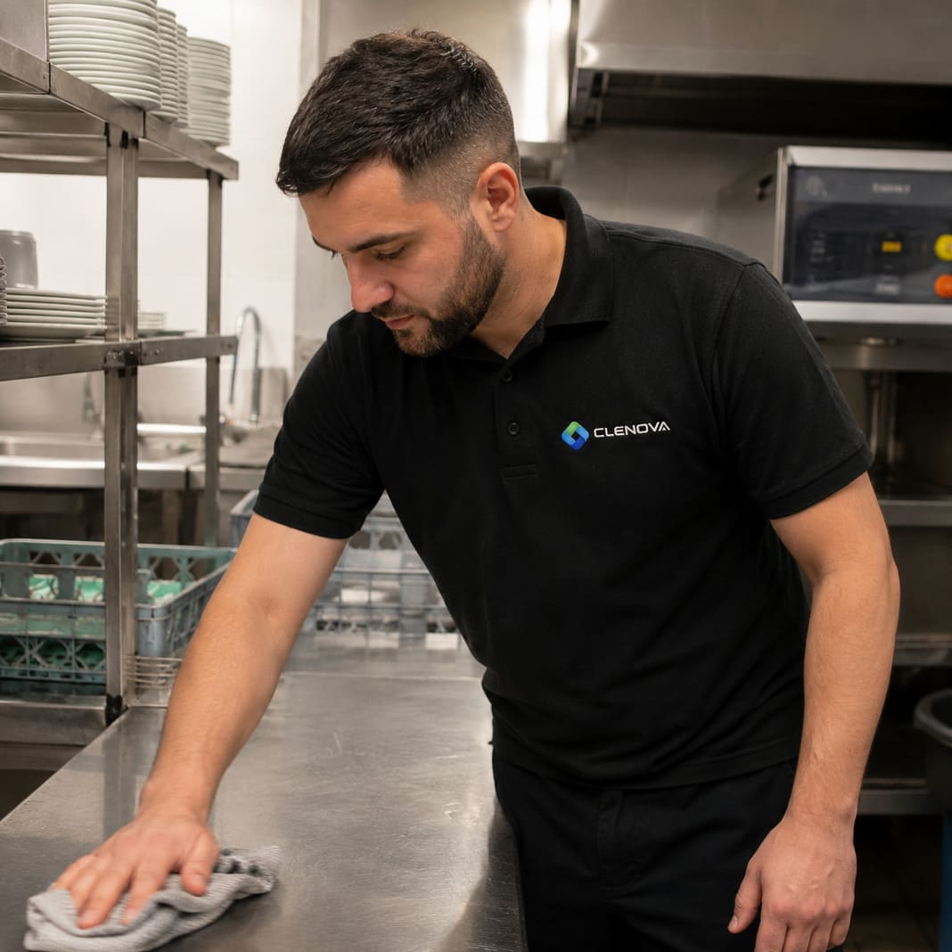 Kitchen Porter Cleaning Service - Illustrative Image